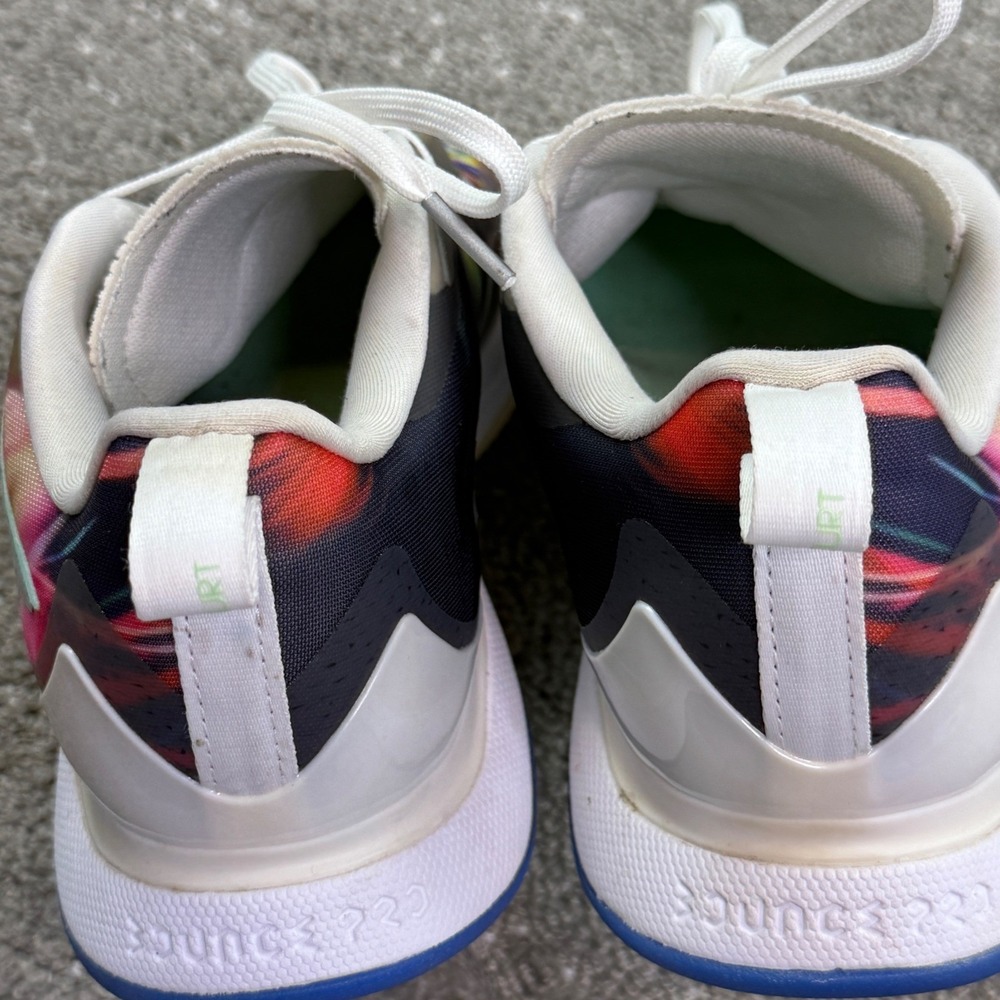 Adidas Avacourt Tennis Shoes Women's 8.5 Multicolor ID4232 Pickleball - Picture 5 of 8